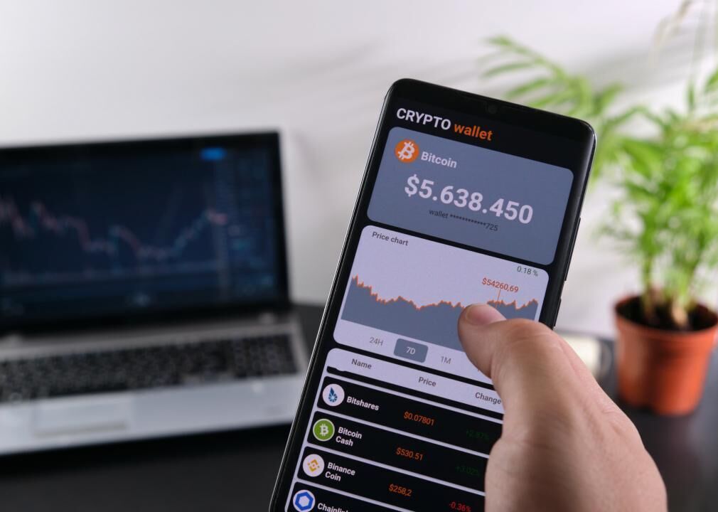 To buy land, get a wallet and add funds